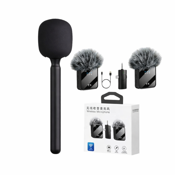 Microphone Sans Fil TX avec Bâton Interview – Kit Micro Professionnel Microphone Sans Fil TX avec Bâton Interview – Kit Micro Professionnel