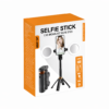 Perche Selfie Trépied avec Double Ring Light JC-25H – Kit Live & Vlog