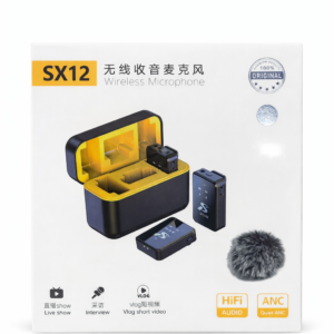 Microphone Lavalier Sans Fil H26 – Micro Cravate 2.4G Professionnel