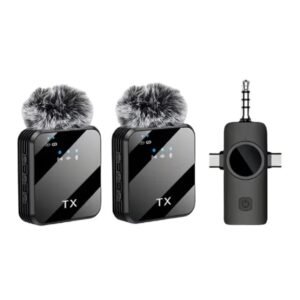 Microphone Sans Fil TX – Kit Micro Cravate Professionnel