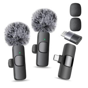 Microphone Lavalier Sans Fil Universel – Micro Cravate Professionnel